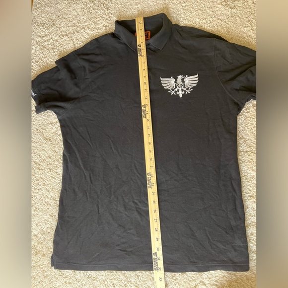 Men’s XL Rock Revival Black Polo - Picture 6 of 6